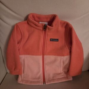 Baby Columbia Pink Fleece Jacket